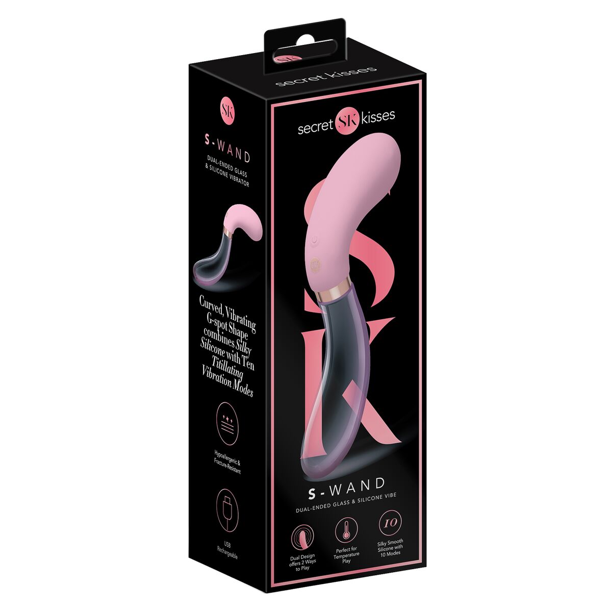 Vibromasseur Secret Kisses Rose